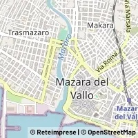 Map Mazara del Vallo