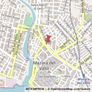 Mappa Corso Vittorio Veneto, 242, 91026 Mazara del Vallo, Trapani (Sicilia)