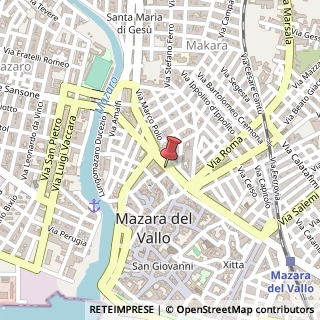 Mappa Corso Vittorio Veneto, 199, 91026 Mazara del Vallo, Trapani (Sicilia)