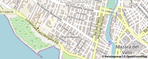 Mappa Mazara del Vallo