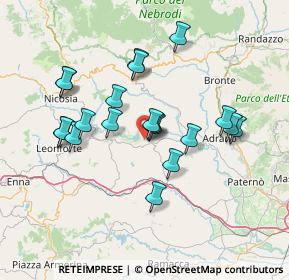 Mappa Via Scalo Ferroviario, 94017 Regalbuto EN, Italia (14.6815)