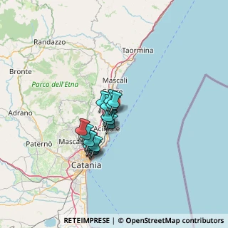 Mappa Via Cale, 95024 Acireale CT, Italia (10.51)