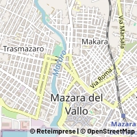 지도 Mazara del Vallo