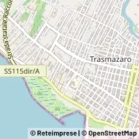 Karte Mazara del Vallo