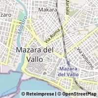 Map Mazara del Vallo