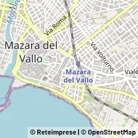 Mapa Mazara del Vallo