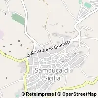 Karta Sambuca di Sicilia