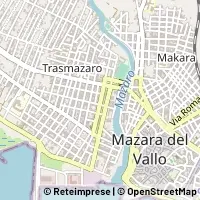 지도 Mazara del Vallo