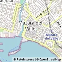 Karta Mazara del Vallo