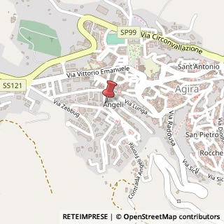 Mappa Via Collegio, 68, 94011 Agira, Enna (Sicilia)