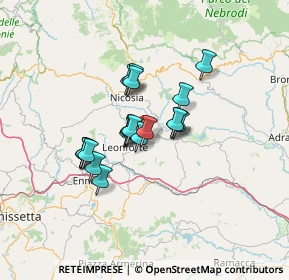 Mappa Via Francesco Mazzucchi Croce, 94010 Nissoria EN, Italia (10.5815)