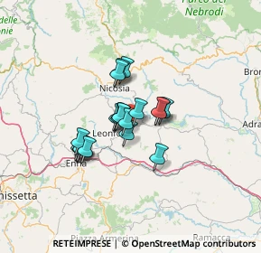 Mappa Via Francesco Mazzucchi Croce, 94010 Nissoria EN, Italia (9.9535)