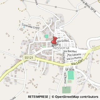 Mappa Corso vittorio emanuele 230, 94010 Nissoria, Enna (Sicilia)