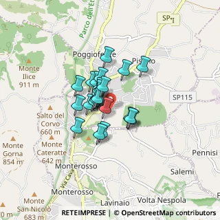 Mappa Via Bosco, 95019 Zafferana Etnea CT, Italia (0.572)