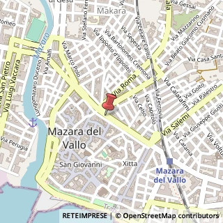 Mappa Corso Vittorio Veneto, 143, 91026 Mazara del Vallo, Trapani (Sicilia)