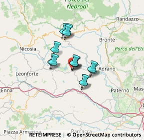 Mappa Via Monsignor Salvatore Piemonte, 94017 Regalbuto EN, Italia (9.19615)
