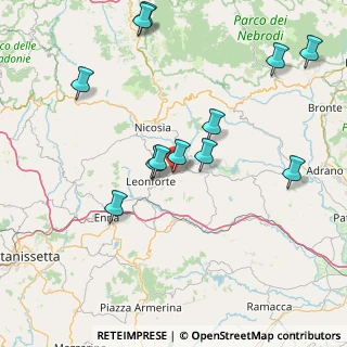 Mappa Via S. Giuseppe, 94010 Nissoria EN, Italia (18.98583)