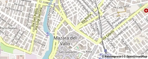 Mappa Mazara del Vallo