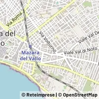 Map Mazara del Vallo