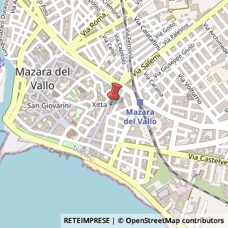 Mappa Corso Umberto I, 88, 91026 Mazara del Vallo, Trapani (Sicilia)