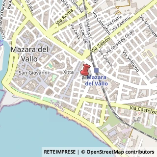 Mappa Via Saltarello, 3, 91026 Mazara del Vallo, Trapani (Sicilia)