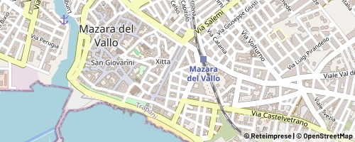 Mappa Mazara del Vallo