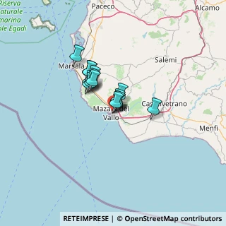Mappa Via Arturo Toscanini, 91026 Mazara del Vallo TP, Italia (9.21688)