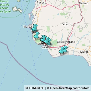 Mappa Via Arturo Toscanini, 91026 Mazara del Vallo TP, Italia (8.08077)
