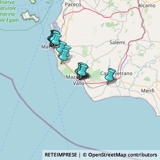 Mappa Via Arturo Toscanini, 91026 Mazara del Vallo TP, Italia (13.0145)