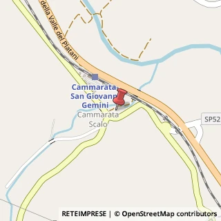 Mappa Via Aretina, 87, 92022 Cammarata, Agrigento (Sicilia)