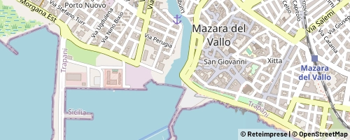 Mappa Mazara del Vallo