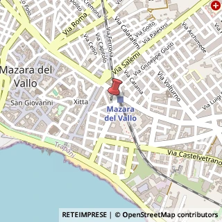 Mappa Piazza Alcide De Gasperi, 2, 91026 Mazara del Vallo, Trapani (Sicilia)