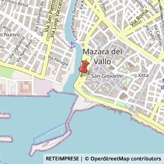 Mappa Via Molo Comandante G. Caito, 59, 91026 Mazara del Vallo, Trapani (Sicilia)