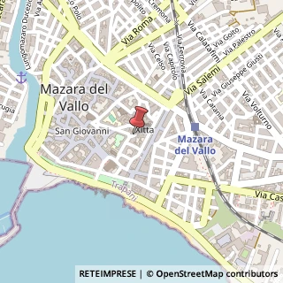 Mappa Via San Caterina, 34, 91026 Mazara del Vallo, Trapani (Sicilia)