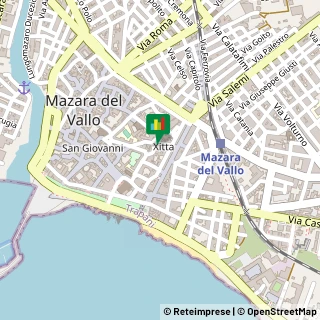 Mappa Piazzetta San Basilio, 1, 91026 Mazara del Vallo, Trapani (Sicilia)