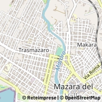 Map Mazara del Vallo
