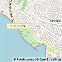 Karte Mazara del Vallo