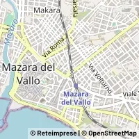 Kartta Mazara del Vallo