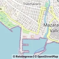 Map Mazara del Vallo