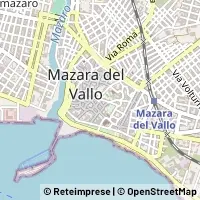 Mapa Mazara del Vallo