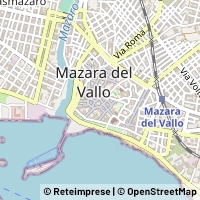 Map Mazara del Vallo