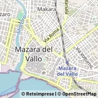 Map Mazara del Vallo
