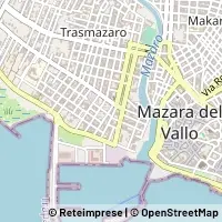 Mapa Mazara del Vallo