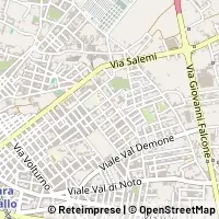 Map Mazara del Vallo