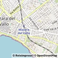 Map Mazara del Vallo