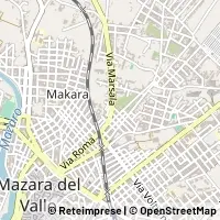 Map Mazara del Vallo