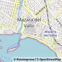 Map Mazara del Vallo