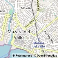 지도 Mazara del Vallo