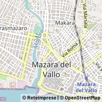 Hartă Mazara del Vallo