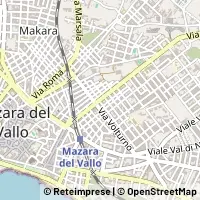 Map Mazara del Vallo